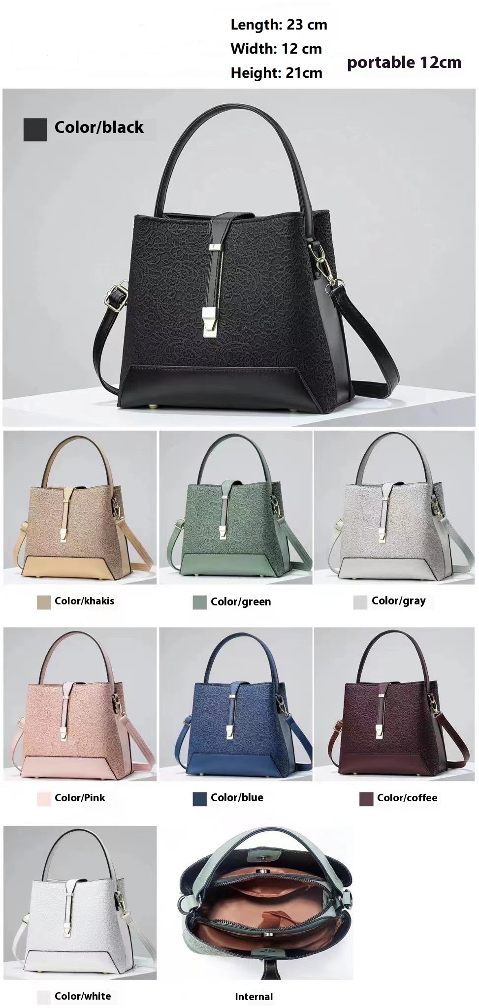 New Luxury Tote Bag Leather Cl - Luxury Bags Trending review and price