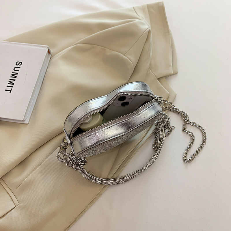 Knot Handle Rhinestones Evenin - Luxury Bags Made In Italy review and price